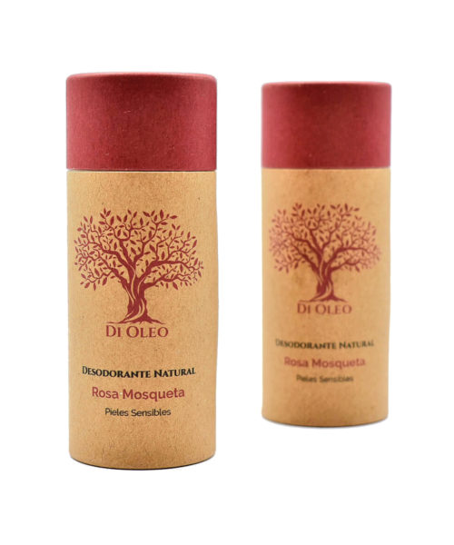 Desodorante Natural Sólido con Rosa Mosqueta