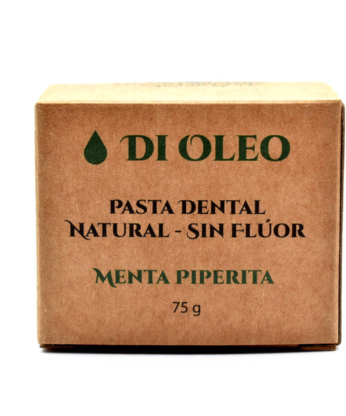 Pasta Dental Natural con Menta Piperita 75 G Di Oleo.