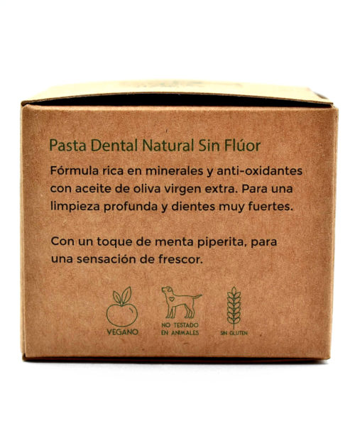 Pasta Dental Natural con Menta Piperita 75 G Di Oleo.