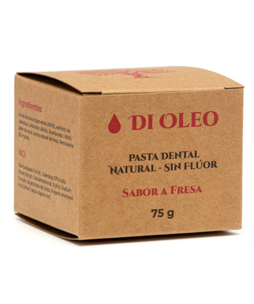 Pasta Dental Natural con Fresa 75gr Di Oleo. Arboldeneem