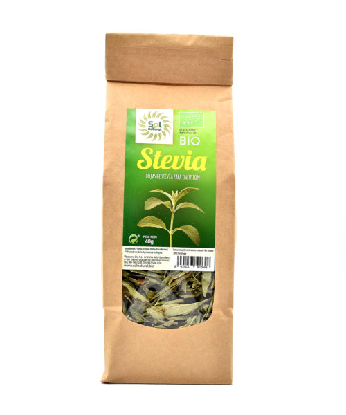 Bio Hojas Stevia para Infusión Sol Natural.