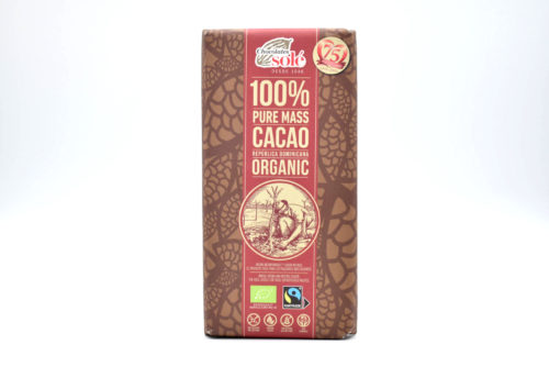 Pasta Pura de Cacao 100% Bio Tableta 100g Solé.Arboldeneem