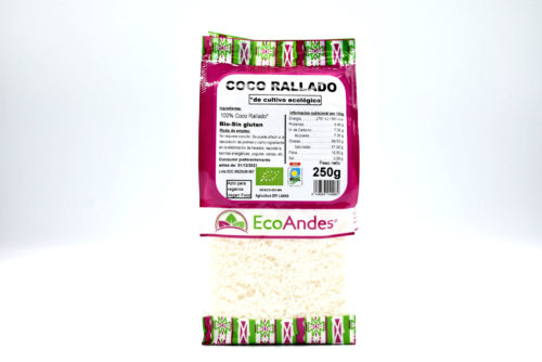 Coco Rallado Bio, 250g, Ecoandes