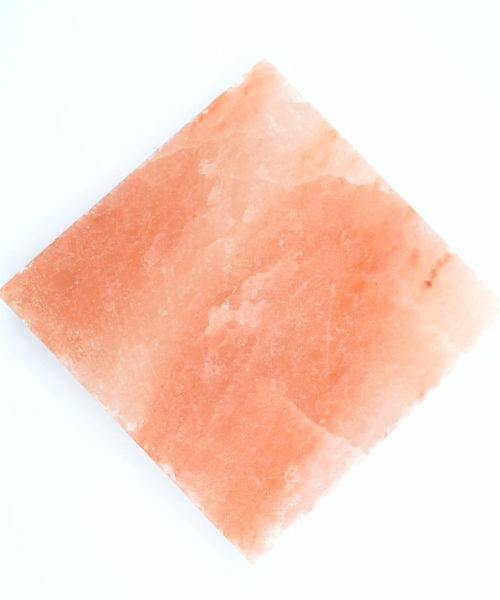 Plancha Sal Rosa del Himalaya con soporte 3kg