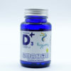 Vitamina D3 Capsulas Vegetales 2500 ui Veggunn B12 Veggunn no contiene conservantes, ni azúcares añadidos, sin gluten y sin lactosa.