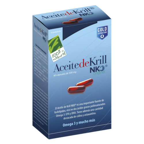 Aceite de Krill 80 cápsulas, 100% Natural. Arboldeneem