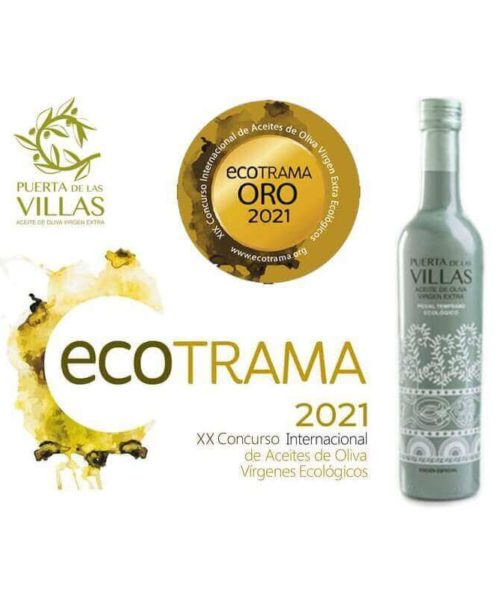 Aceite de Oliva Picual Ecológico 500ml Puerta de las Villas. Arboldeneem