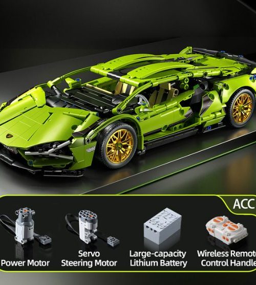 Construcción Lamborghini 1254 Pc Con Motor RG
